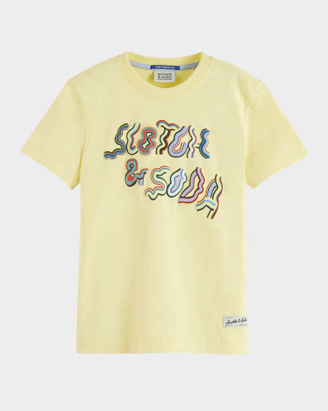 Boy's 3D Graphic-Print Organic Cotton T-Shirt, Size 4-12